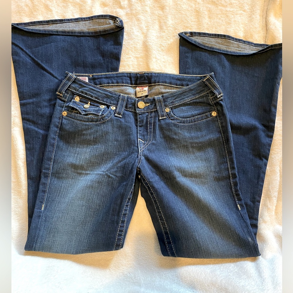Vintage Y2K True Religion Joey Flare